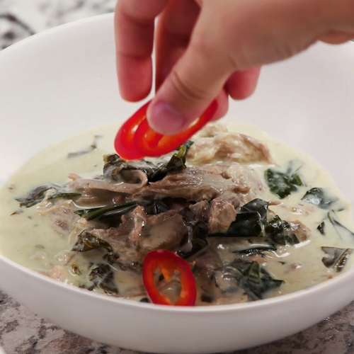 Coconut Curry Greens & Pork | Reynolds Brands