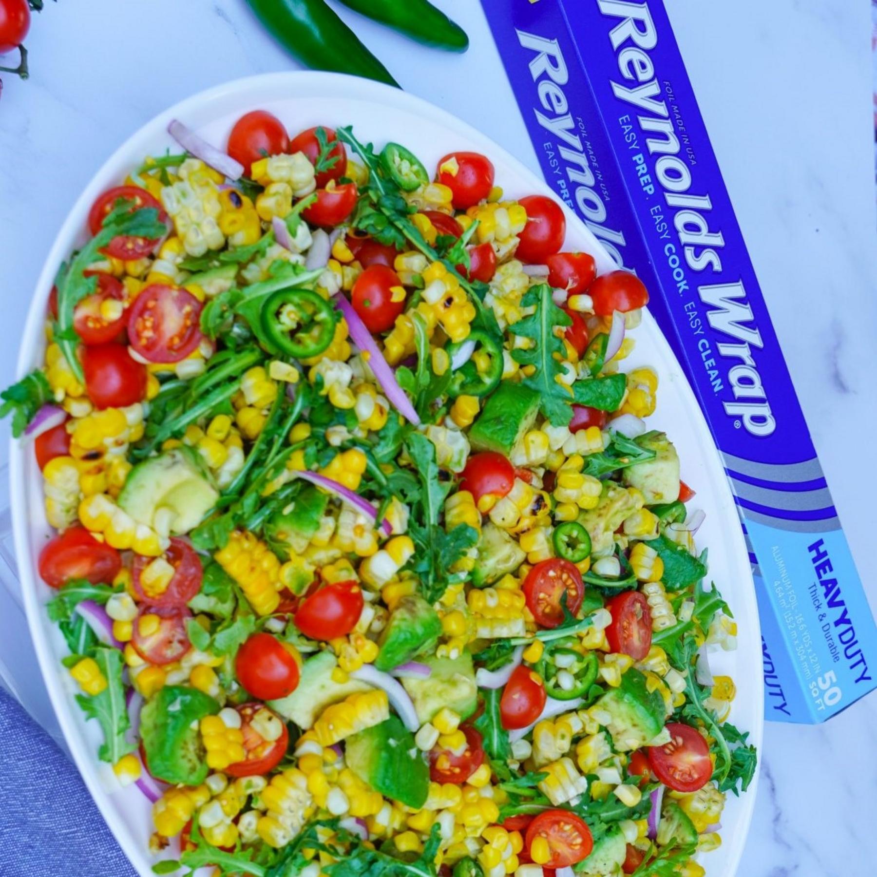 Grilled Corn and Avocado Tomato Salad | Reynolds Brands