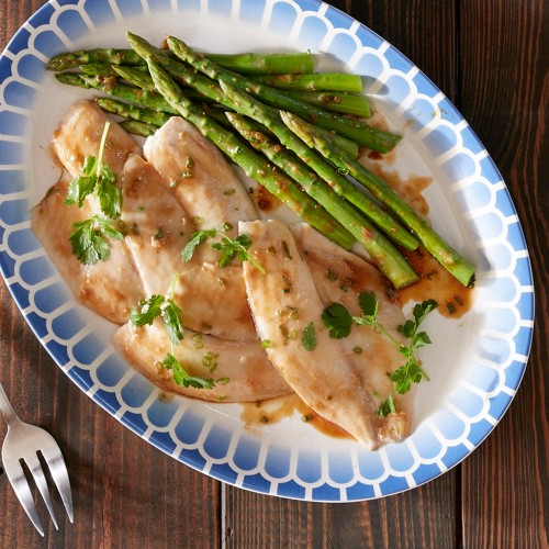 Asian Tilapia with Asparagus | Reynolds Brands