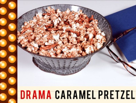 caramel pretzel popcorn