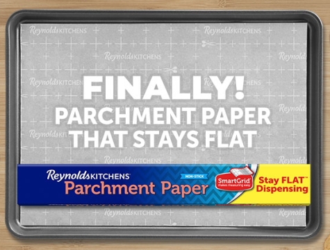 parchment paper that stays flat