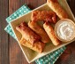 
Southwestern Egg Rolls with Avocado Cilantro Sauce
