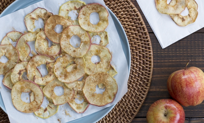 
Microwave Apple Rings
