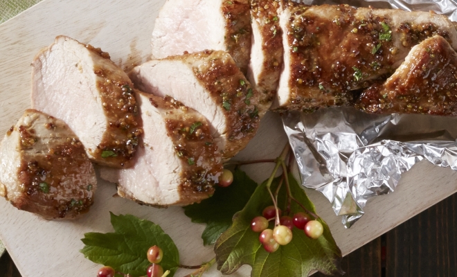 
Mustard Pork Tenderloin Recipe with Brown Sugar
