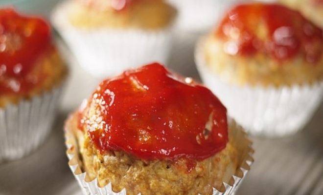 
Individual Turkey Meatloaf Cupcakes
