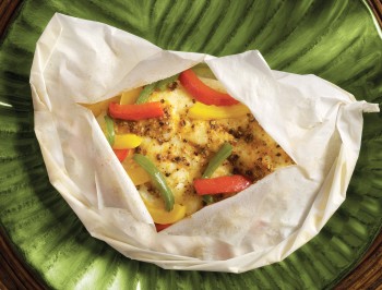 Lemon Pepper Cod In Parchment