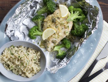 Lemon Chicken with Broccoli