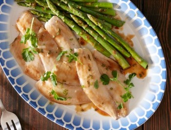 Asian Tilapia with Asparagus