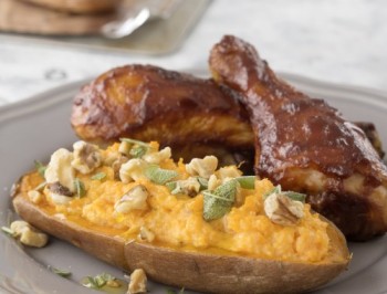 Twice Baked Sweet Potatoes