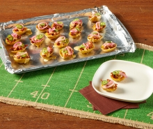 Pulled Pork Potato Skin Bites