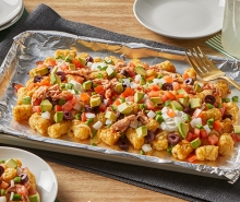 Loaded Tater Tot Nachos