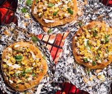 Elotes Mexican Corn Grilled Pizza