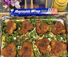 Honey Mustard Chicken Thighs