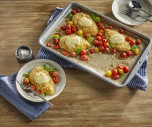 Sheet Pan Chicken Parmesan