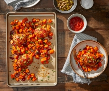 Sheet Pan Harissa Chicken