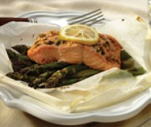 Salmon en Papillote