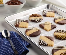 Chocolate Dipped Homemade Sugar Cookies