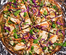 Thai Grilled Pizza