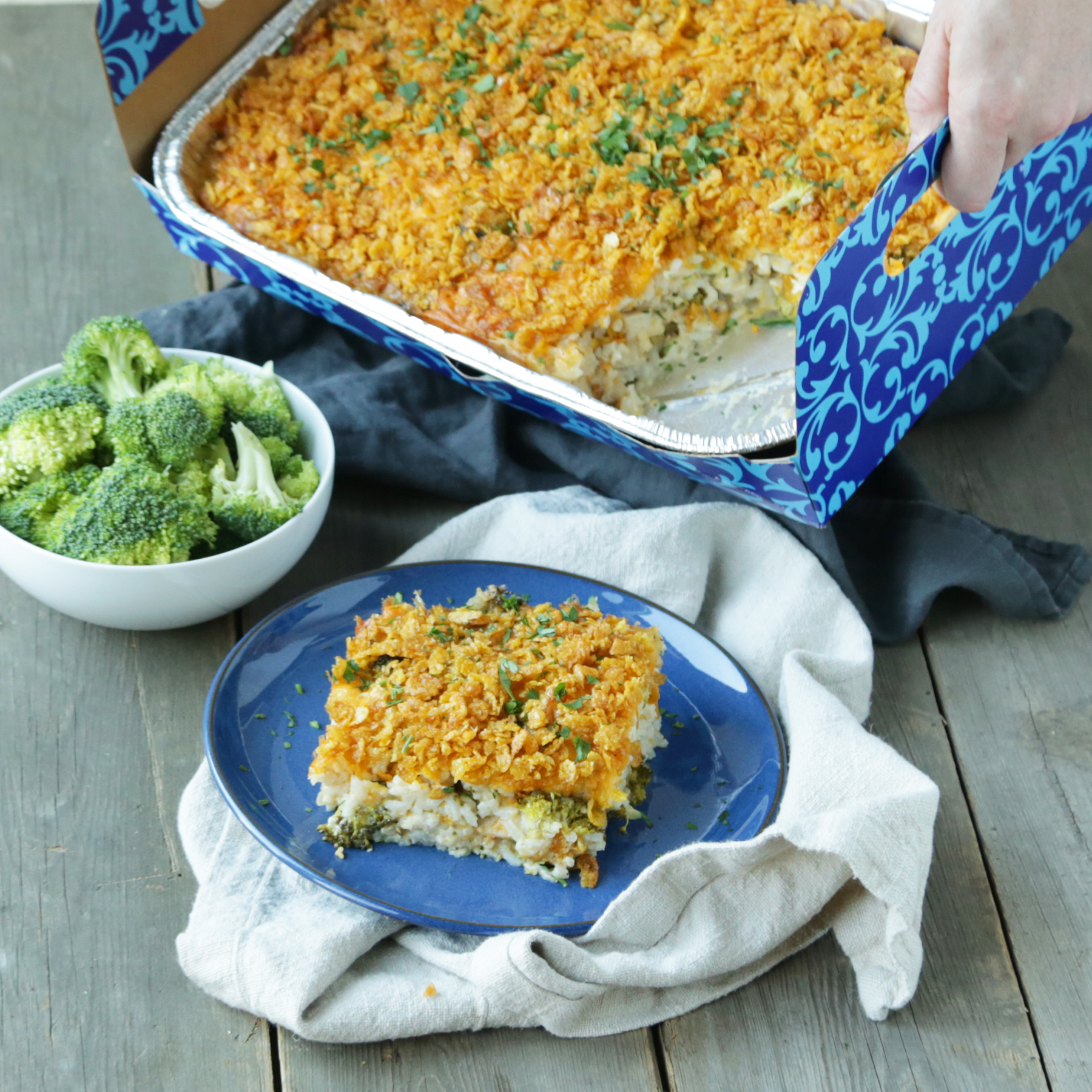 Chicken, Broccoli and Rice Casserole | Reynolds Brands