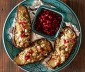 
Stuffed Eggplant with Israeli Couscous
