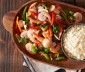 
Steamed Garlic Shrimp with Vegetables
