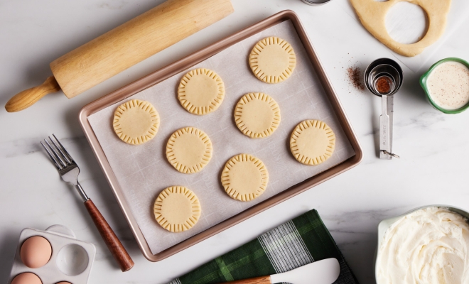 
Eggnog Pie Cookies
