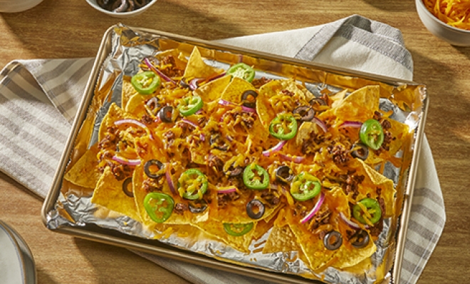 
Ground Beef Nachos
