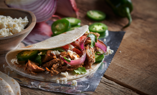 
Grilled Pulled Pork Tacos
