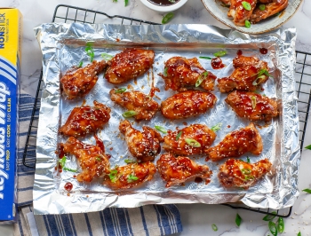 Baked Teriyaki Chicken Wings