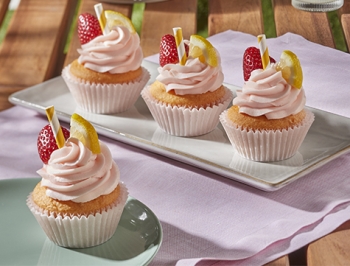 Pink Lemonade Cupcakes