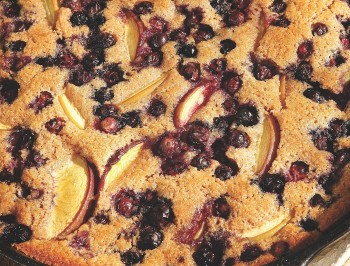 Peach &amp; Blueberry Cobbler