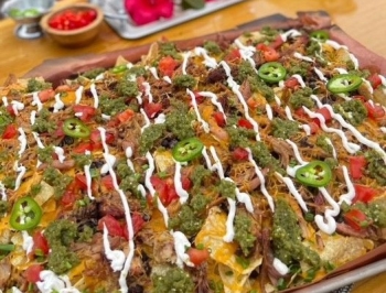 Misty’s Butcher Paper Smoked Pork Nachos