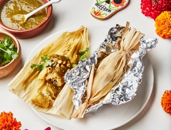 Green Chile Chicken Tamales