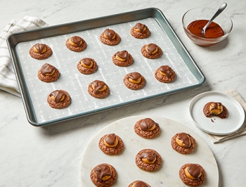 Peanut Butter Chocolate Brownie Cookies