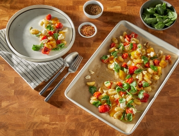 Sheet Pan Mediterranean Gnocchi