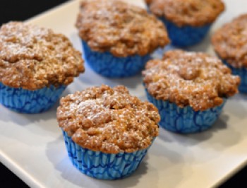 Apple Cinnamon Streusel Muffins