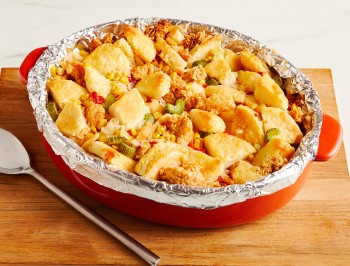 Fried Chicken &amp; Biscuit Stuffing Recipe