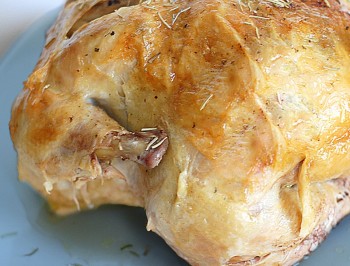Rotisserie-Style Garlic Rosemary Chicken