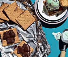 Grilled S’mores Ice Cream Sandwiches