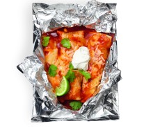 Chicken Enchiladas Foil Packets