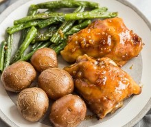 Honey Garlic Chicken Thighs