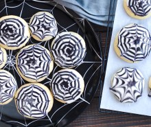Halloween Spiderweb Cookie Recipe